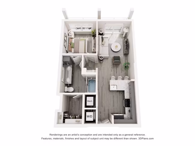 Unit 415 415 floor plan